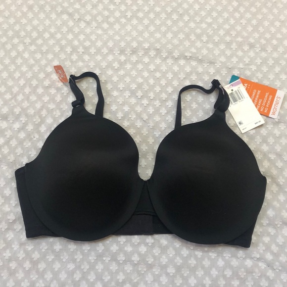 Warners Black This Is Not A Bra Cushioned Underwire Lightly Lined T Shirt Bra - Picture 2 of 8